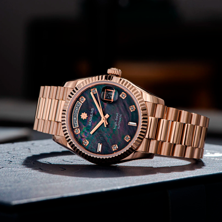 Sugess S449 MOP Rose Gold – Mother-of-Pearl Automatic