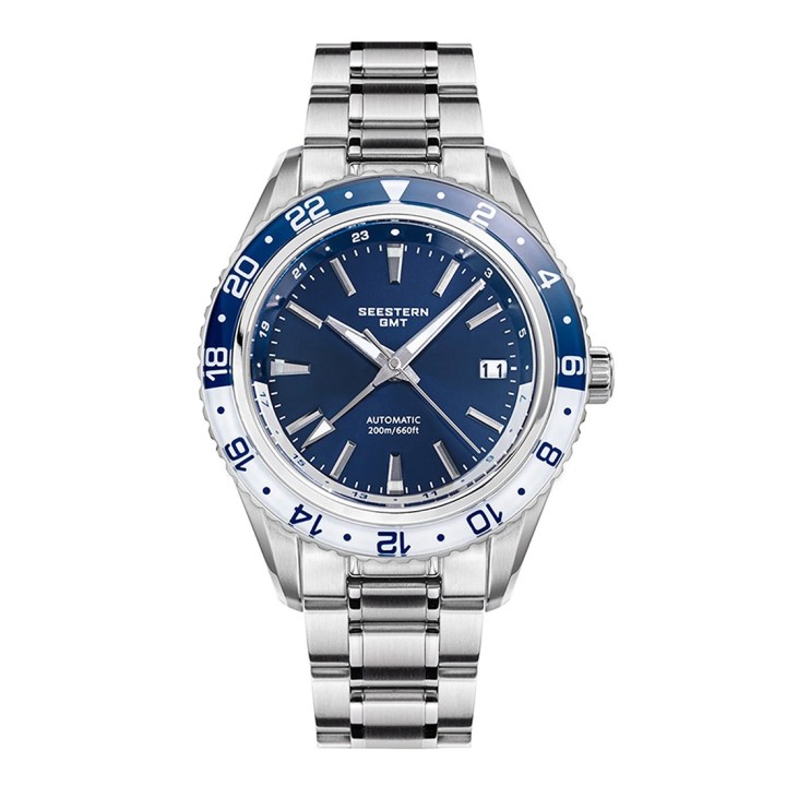 S456 Dark Blue Seestern GMT