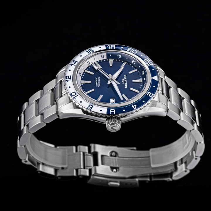 S456 Dark Blue Seestern GMT
