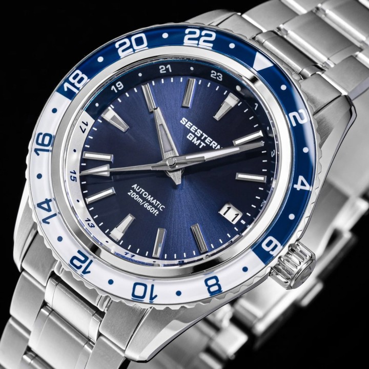 S456 Dark Blue Seestern GMT