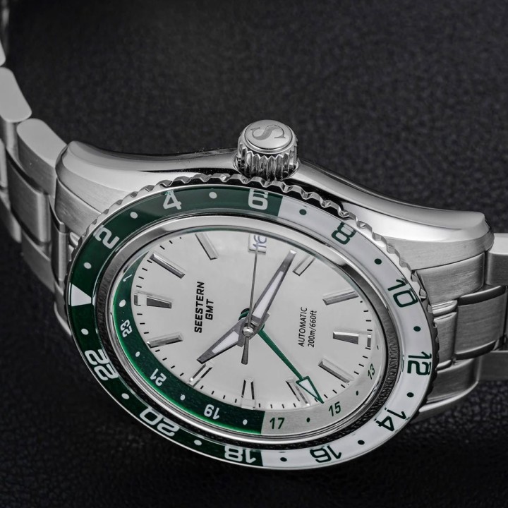 Seestern S456 GMT White – GMT automatico NH34