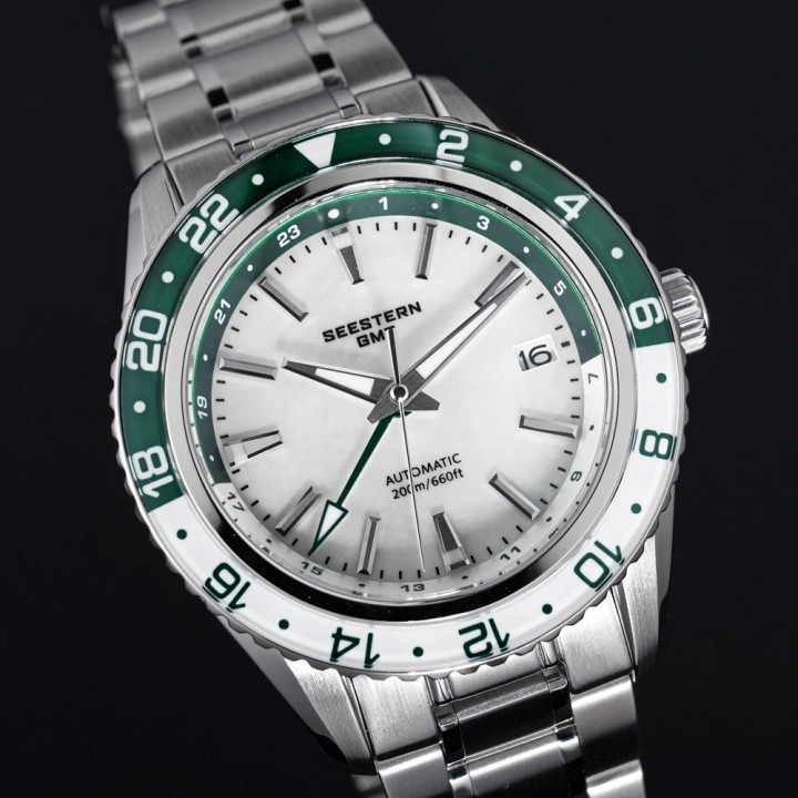 Seestern S456 GMT White – GMT automatico NH34