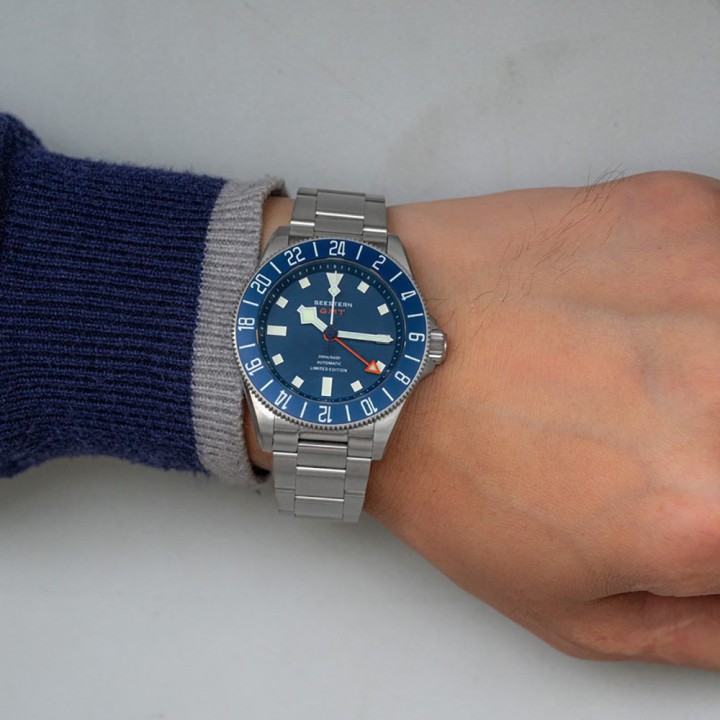 S462 Blue Titanium GMT