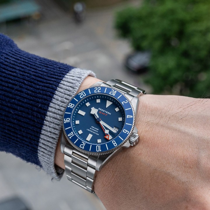 S462 Blue Titanium GMT