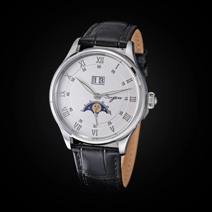 Sugess S437-2 MoonPhase White – Automatic Moon Phase