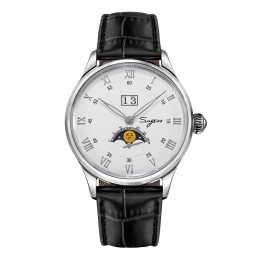 Sugess S437-2 MoonPhase White – Automatic Moon Phase