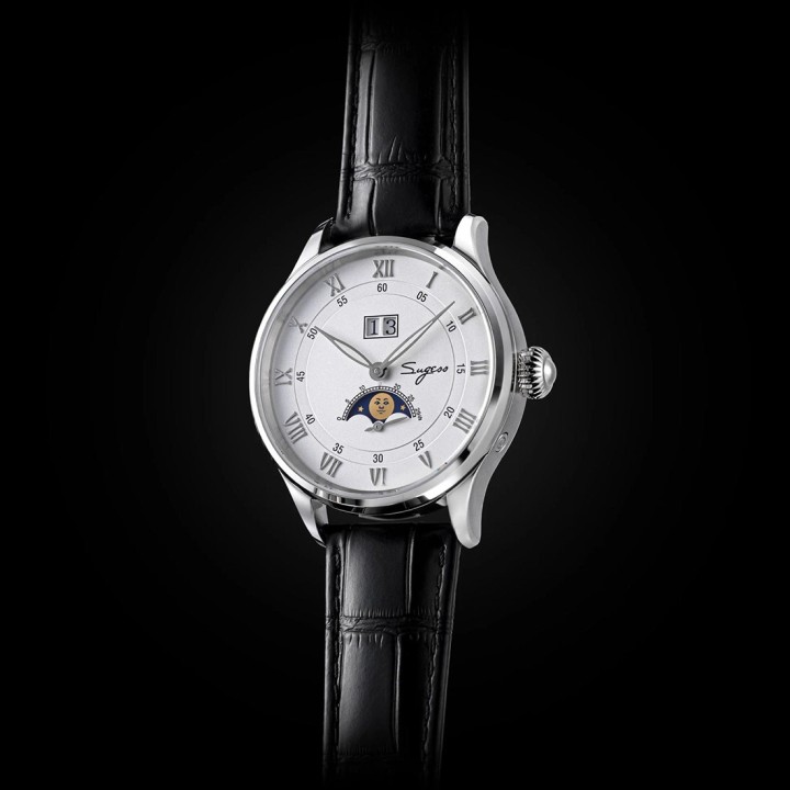 Sugess S437-2 MoonPhase White – Automatic Moon Phase