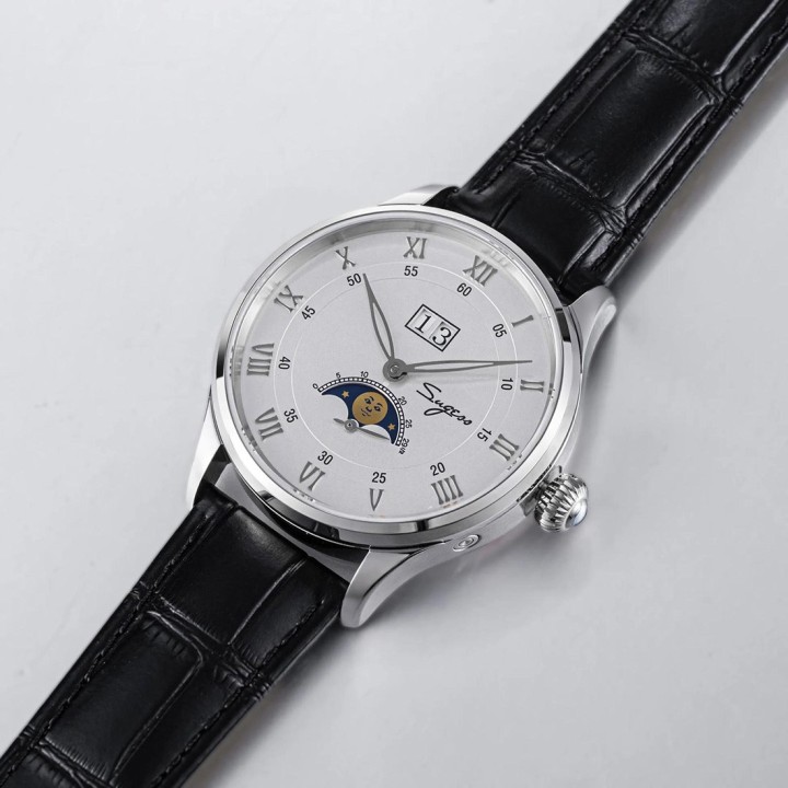 Sugess S437-2 MoonPhase White – Automatic Moon Phase