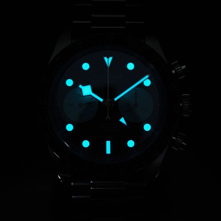Sugess S475 Black Panda – Cronografo ST19 manuale