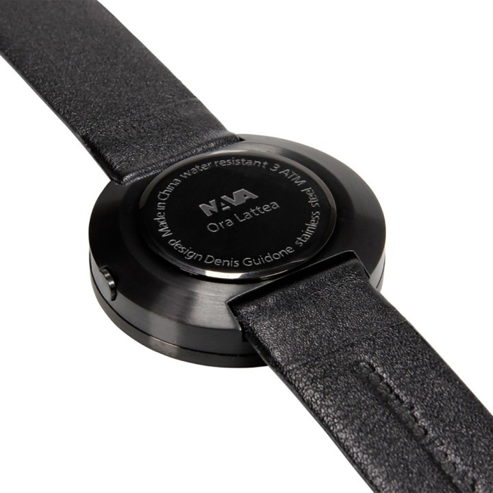 Nava Design Ora Lattea Nero 42mm – Design al quarzo