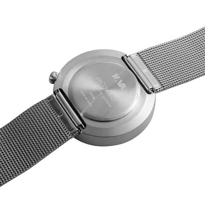 Nava Design Jacquard 39mm Steel – Quartz Design