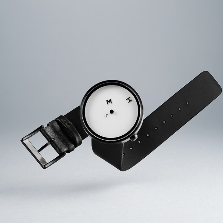 Nava Design HMS 39mm Pelle – Orologio di design
